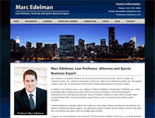 Tablet Screenshot of marcedelman.com
